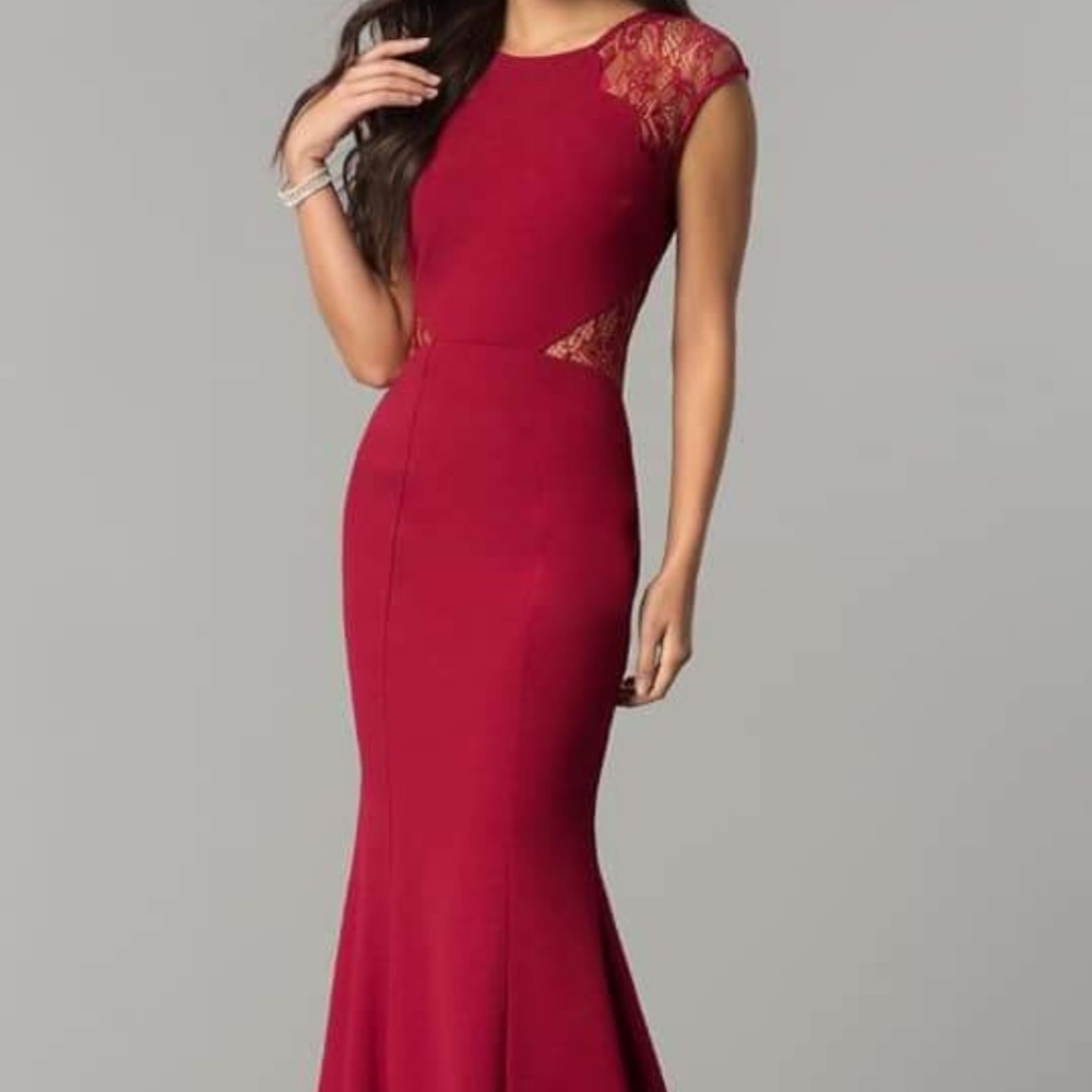 Floor length formal dress
